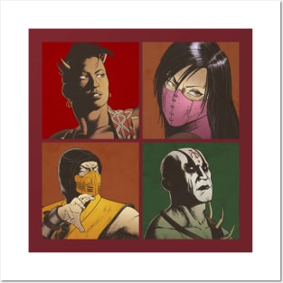 Mortal Kombat Group Posters and Art